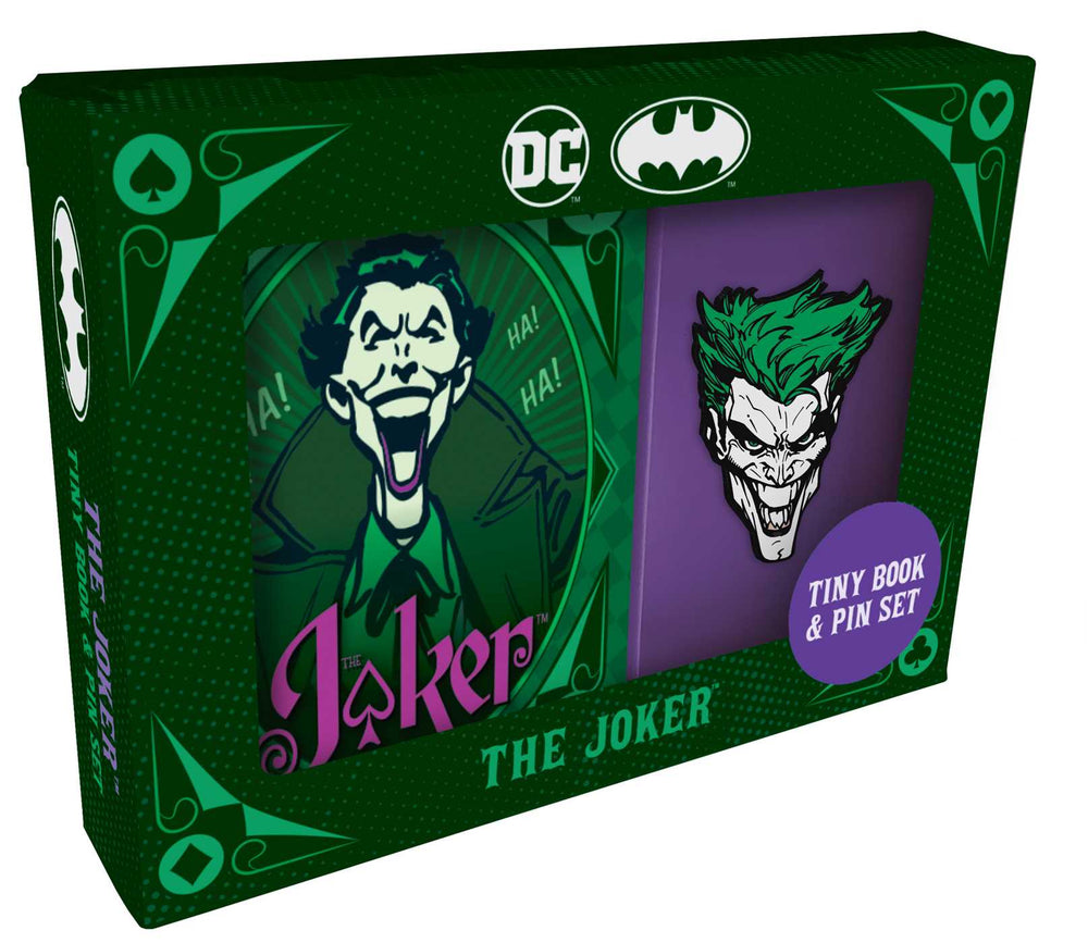 DC Comics: The Joker Tiny Book and Pin Set image - Novelty - Image - Pop Weasel