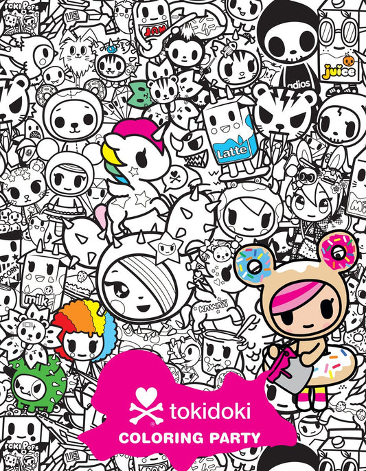 Pop Weasel Image of Tokidoki Coloring Party, Book 02