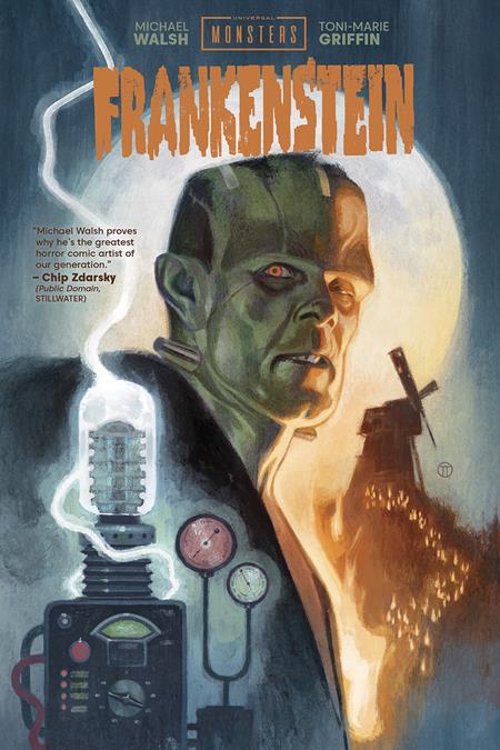 Universal Monsters Frankenstein  | Hardcover Direct Market Exclusive Julian Totino Tedesco - Image - Comics - Image - Pop Weasel