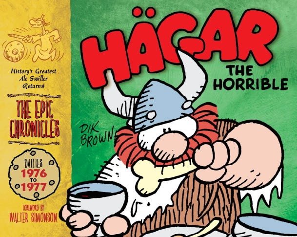 Hagar the Horrible: The Epic Chronicles: The Dailies 1976-1977 | Hardcover - Image - Graphic Novels - Image - Pop Weasel