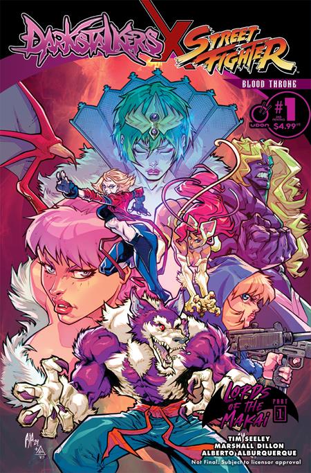 Darkstalkers X Street Fighter Blood Throne - Comics - Image - Pop Weasel