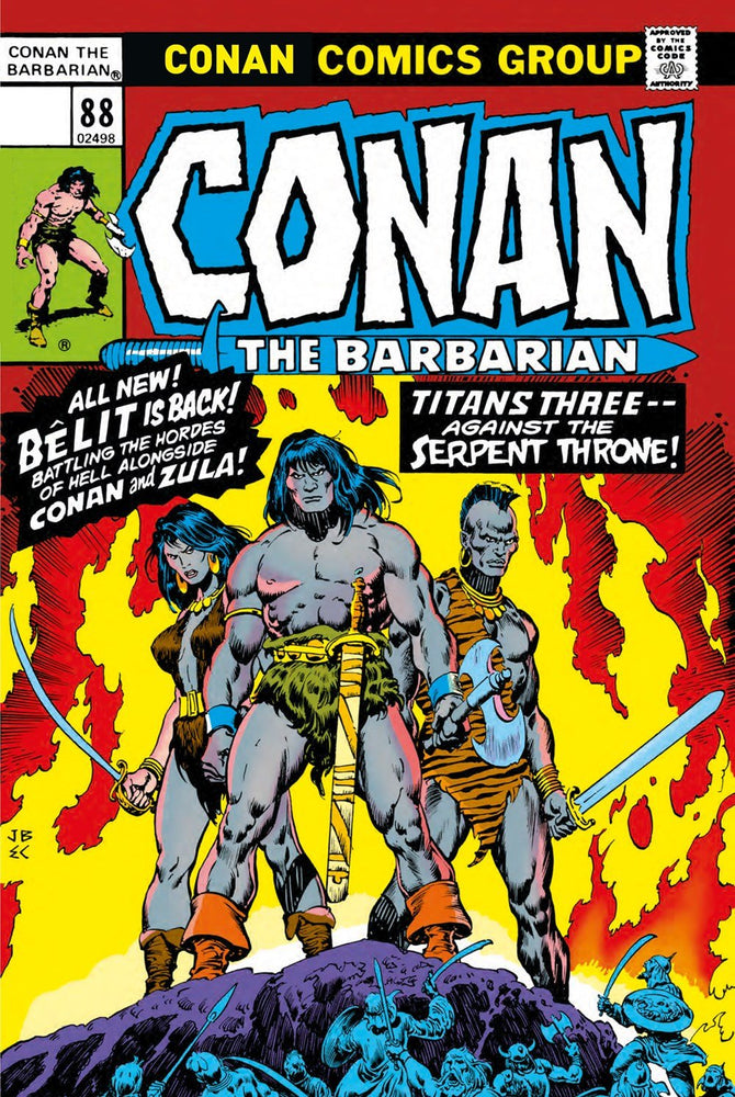 Conan The Barbarian The Original Comics Omnibus Vol.4 - Hard Cover - Graphic Novels - Image - Pop Weasel