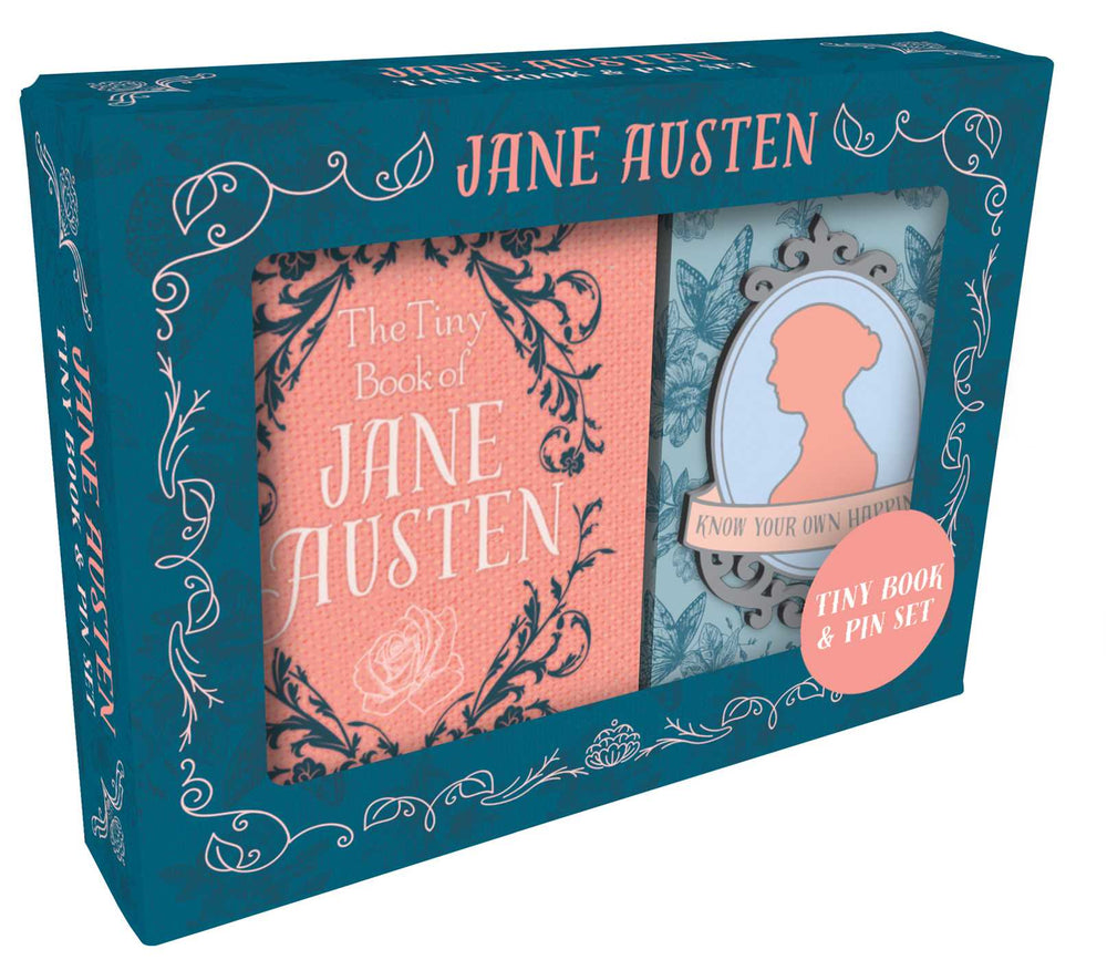 Jane Austen Tiny Book and Pin Set image - Novelty - Image - Pop Weasel