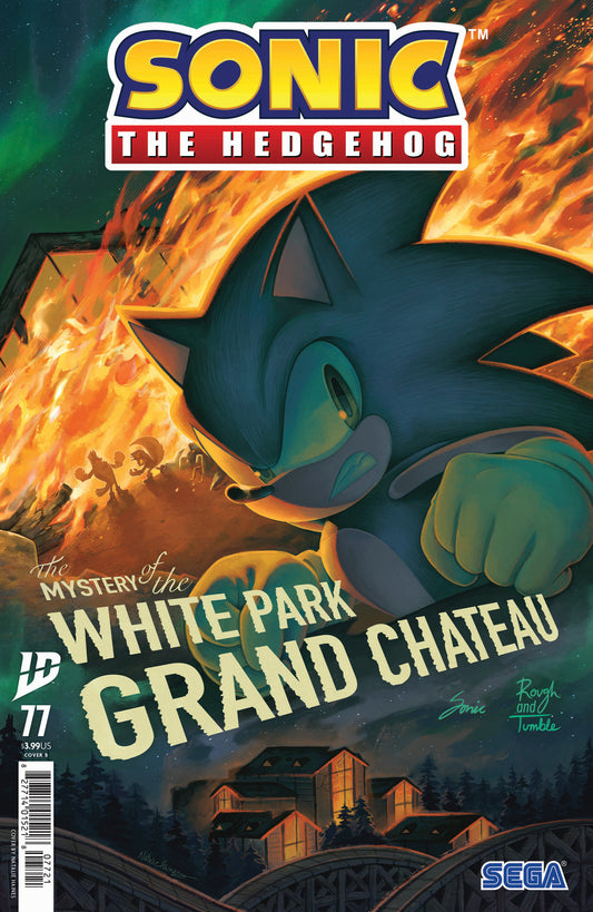Sonic the Hedgehog #77 Variant B (Haines) image