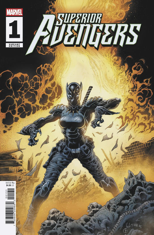 SUPERIOR AVENGERS #1 KYLE HOTZ VARIANT [DOOM] - Image