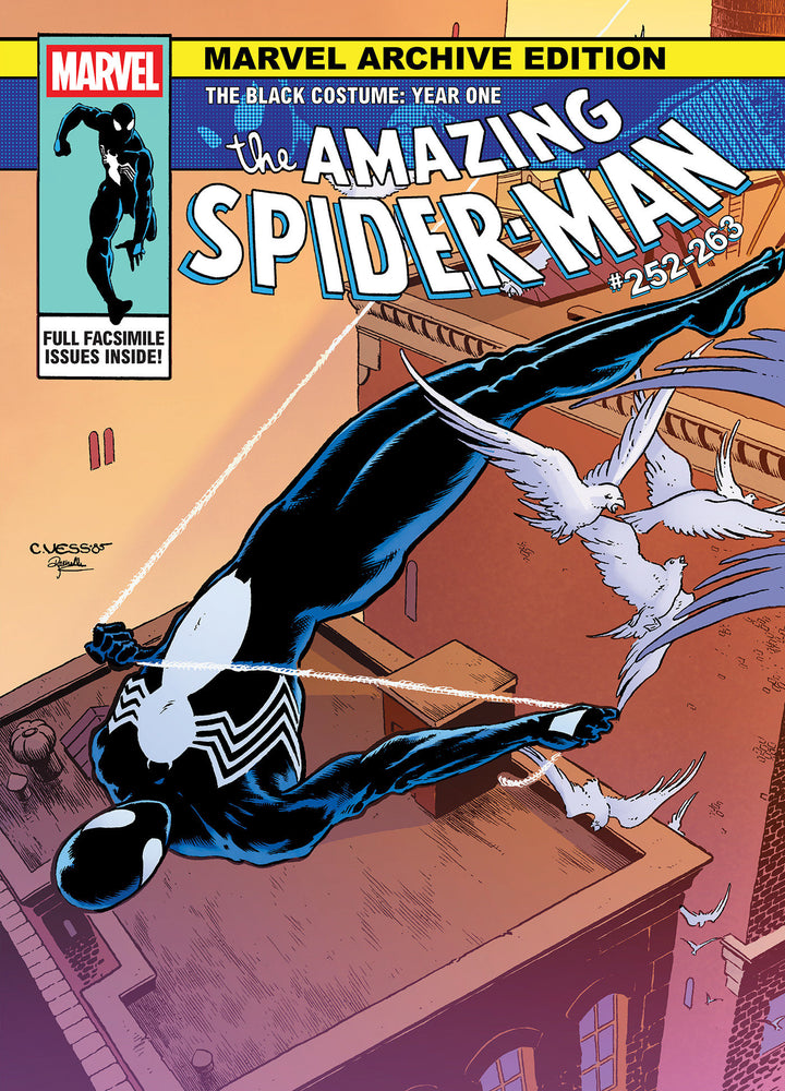 Marvel Archive Edition: Amazing Spider-Man - The Black Costume: Year One Gallery Edition Charles Vess Hidden Gem Cover [DM Only] | Hardcover - Image - Graphic Novels - Image - Pop Weasel
