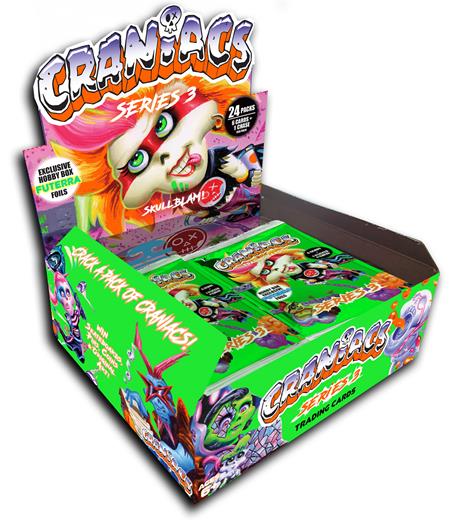 Craniacs Trading Cards Series 3 Skullblam Hobby Box - Image