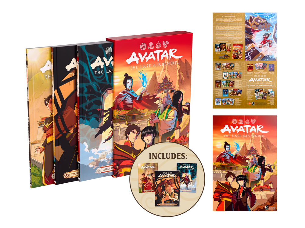 Avatar: The Last Airbender--Fire and Family Treasury Boxed Set - Image - Trade Paper Boxed Set - Image - Pop Weasel