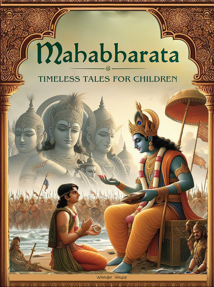 Illustrated Mahabharata: Timeless Tales for Children (Deluxe Edition) | Hardcover - Image - Graphic Novels - Image - Pop Weasel