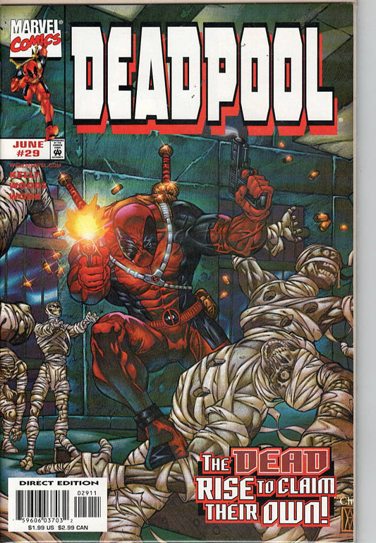 Pre-Owned - Deadpool #29  (June 1999) Scanned Image Pop Weasel Pre-Owned Comics