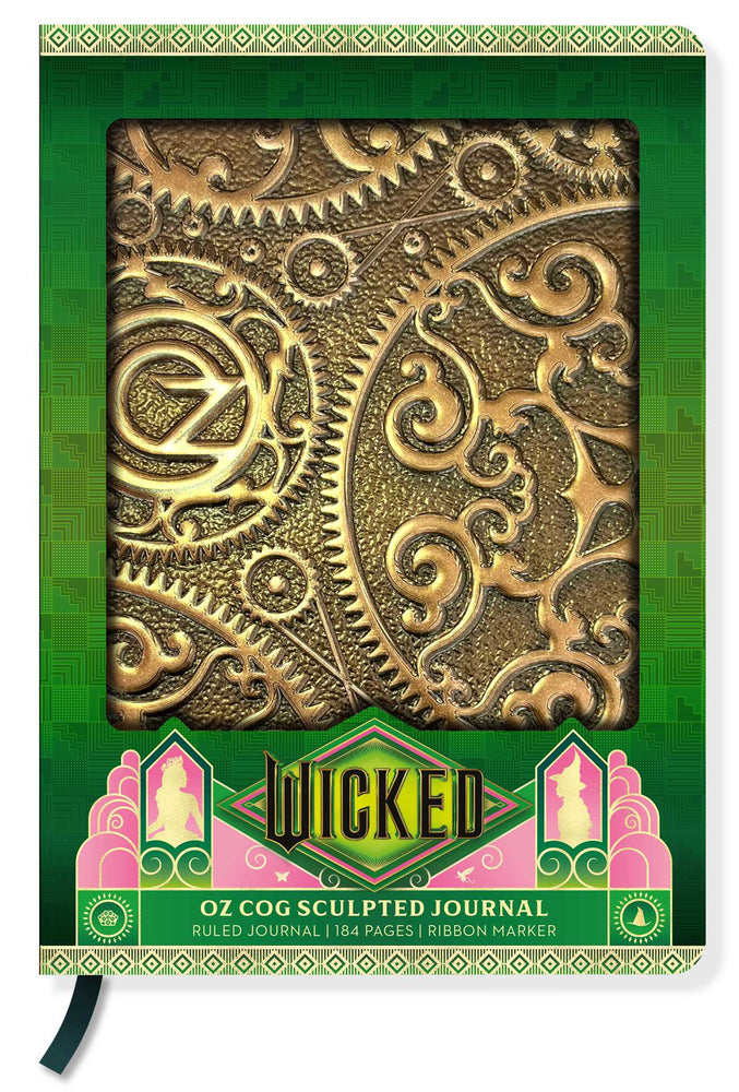 Wicked: Oz Cogs Sculpted Journal image - Stationery - Image - Pop Weasel