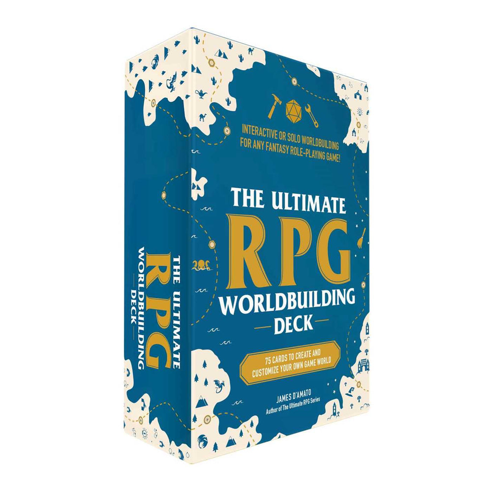 The Ultimate RPG Worldbuilding Deck 75 Cards to Create and Customize Your Own Game World image - Books - Image - Pop Weasel