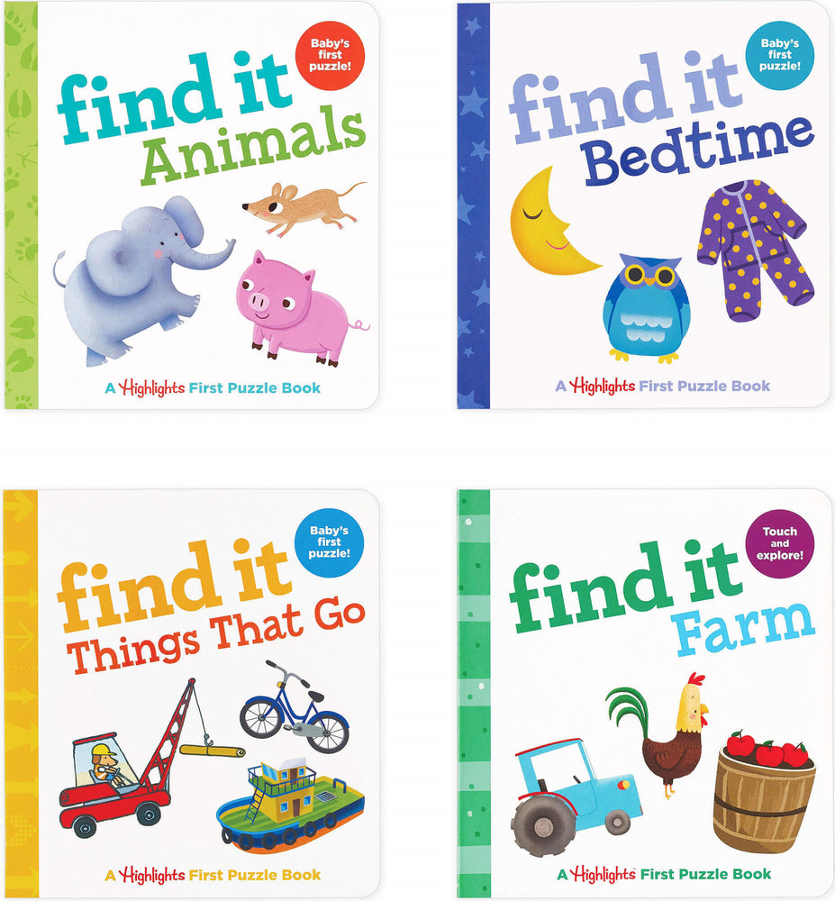 Highlights Find It Board Books Set for Babies and Toddlers image - Books - Image - Pop Weasel
