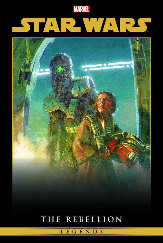 Star Wars Legends: The Rebellion Omnibus Vol. 3 Hugh Fleming Leia Cover [DM Only] | Hardcover - Image