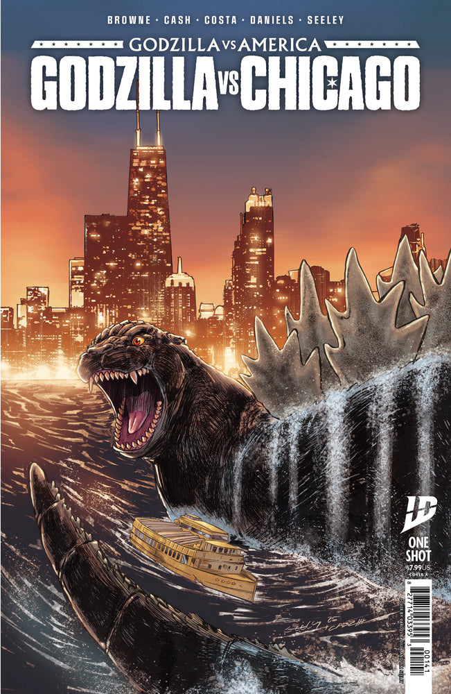 Godzilla Vs. America: Chicago Cover A (2nd Printing) (Seeley) - Image - Comics - Image - Pop Weasel
