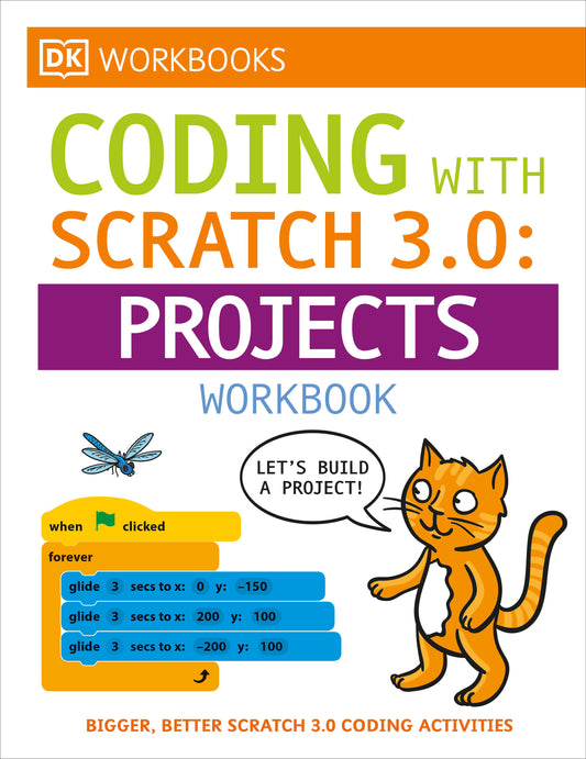 DK Workbooks: Computer Coding with Scratch 3.0 Workbook image