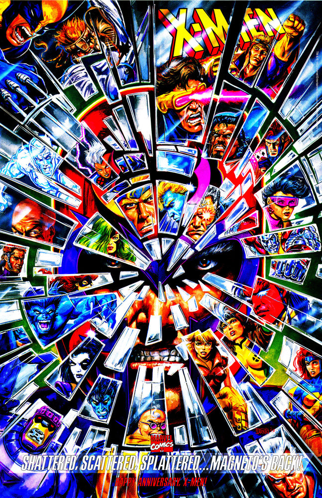 X-MEN: FATAL ATTRACTIONS OMNIBUS BOB LARKIN COVER [NEW PRINTING, DM ONLY] | Hardcover image - Graphic Novels - Image - Pop Weasel