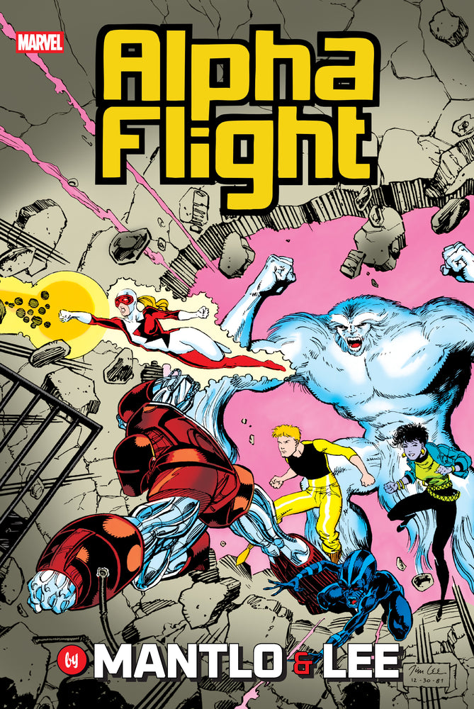 Alpha Flight By Mantlo & Lee Omnibus Jim Lee Cover | Hardcover - Image - Graphic Novels - Image - Pop Weasel