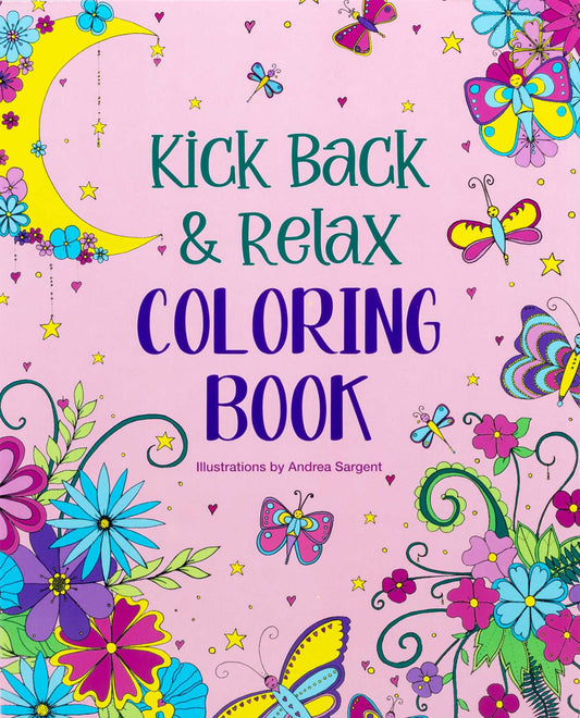 Kick Back & Relax Coloring Book image