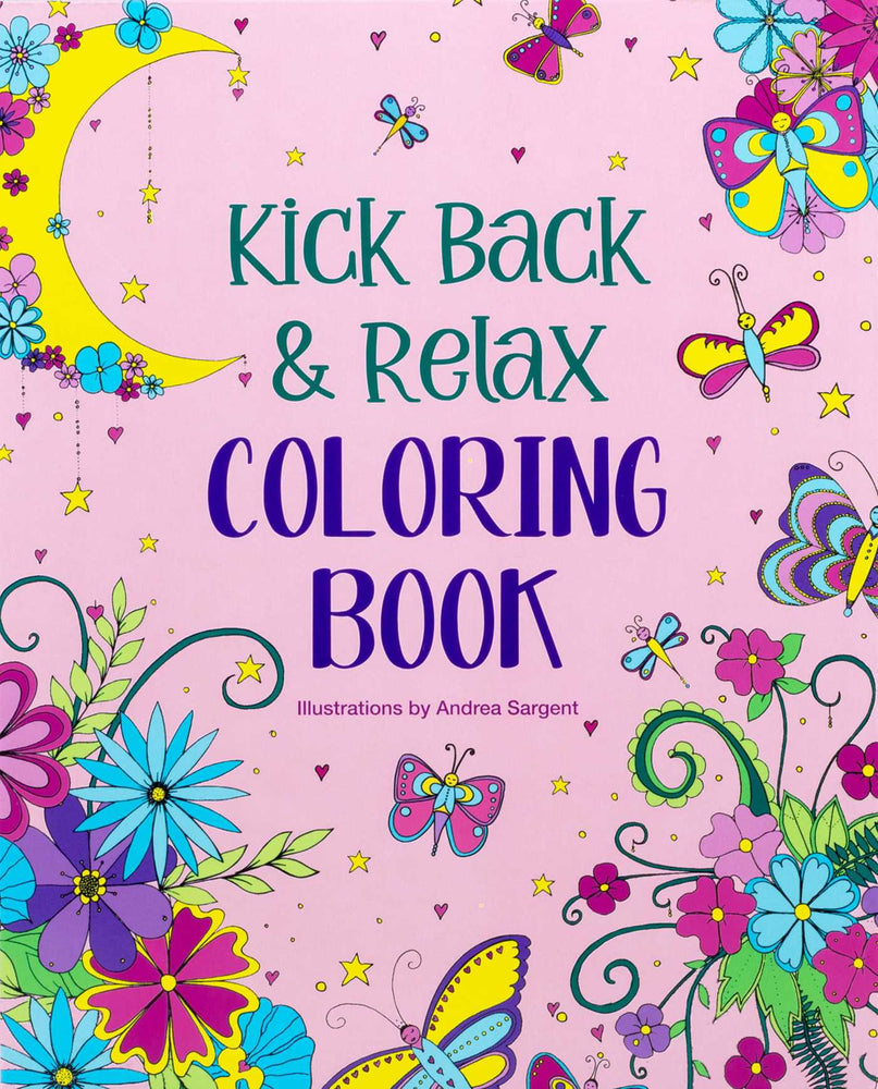 Kick Back & Relax Coloring Book image - Books - Image - Pop Weasel