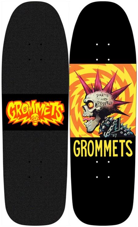 Grommets Skateboard Deck  B Brett Parson Var  Allocations May Occur image - Comics - Image - Pop Weasel