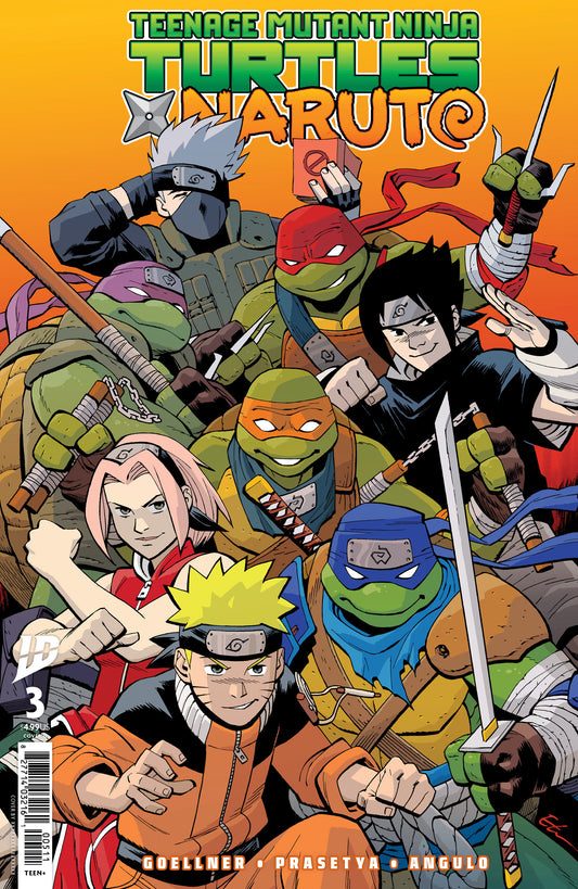 Teenage Mutant Ninja Turtles x Naruto #3 Variant D (Young) - Image
