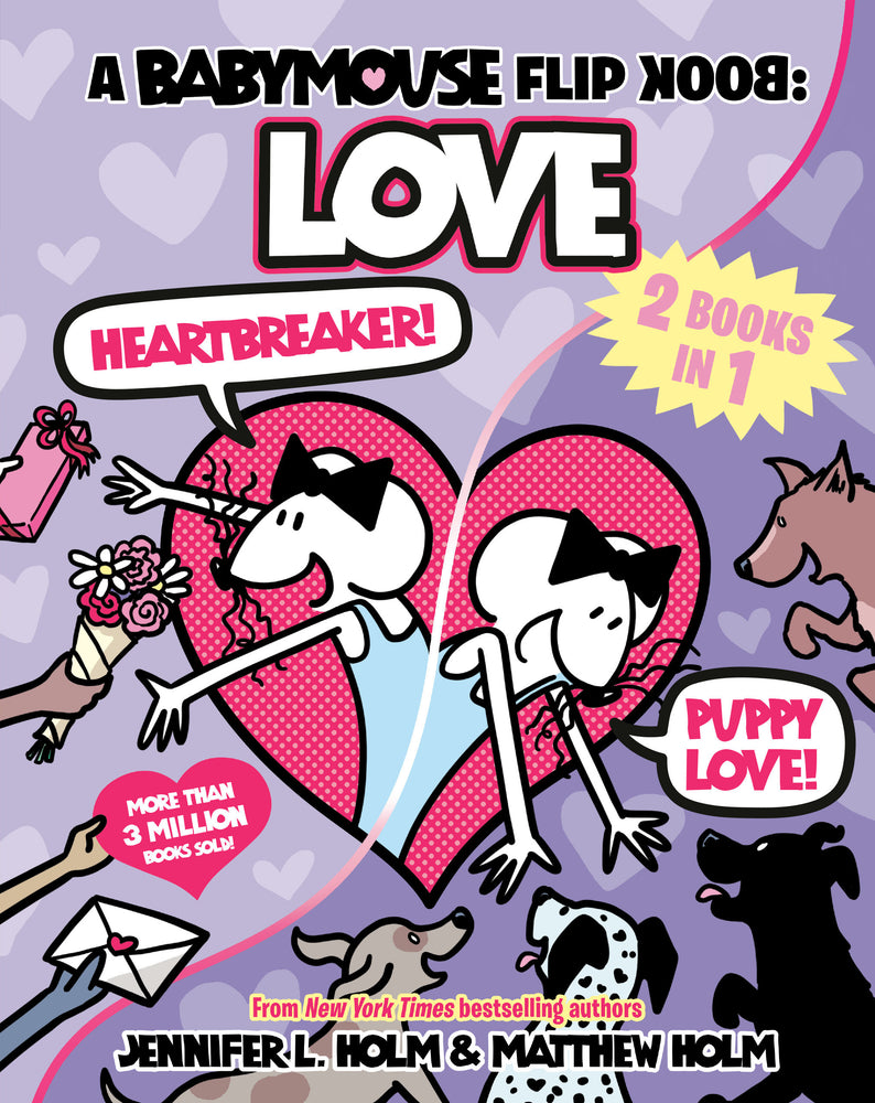 A Babymouse Flip Book: LOVE (Heartbreaker + Puppy Love) | Hardcover - Image - Graphic Novels - Image - Pop Weasel
