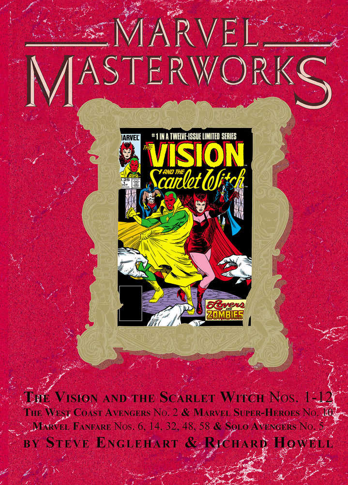MARVEL MASTERWORKS: VISION AND THE SCARLET WITCH VOL. 1 VARIANT [DM ONLY] | Hardcover - Image - Graphic Novels - Image - Pop Weasel