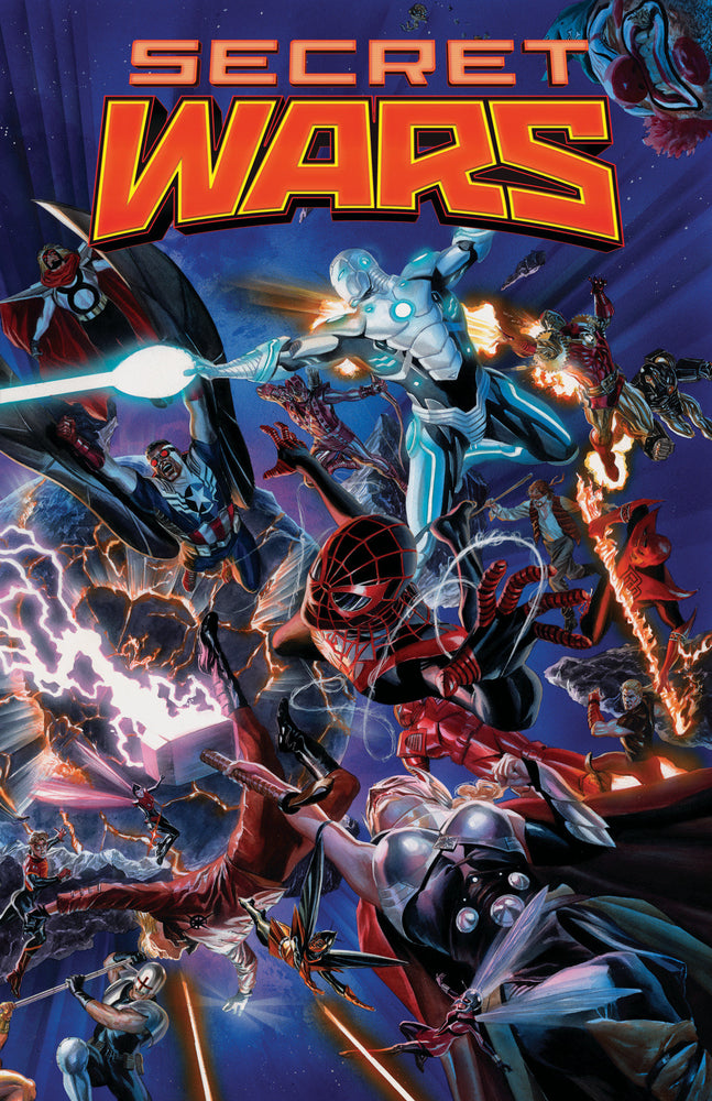 SECRET WARS BY JONATHAN HICKMAN OMNIBUS ALEX ROSS ISSUE ZERO COVER [DM ONLY] | Hardcover image - Graphic Novels - Image - Pop Weasel