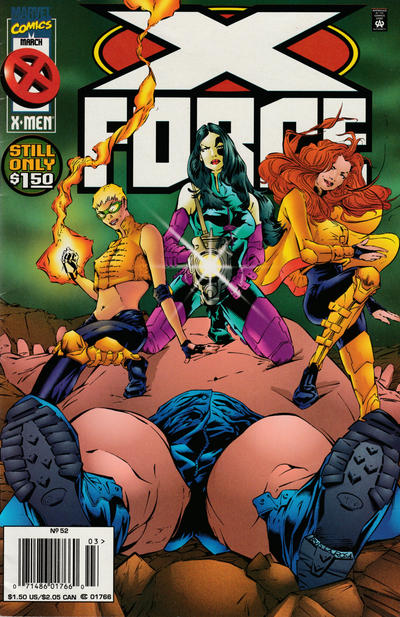 Pre-Owned - X-Force (1991 series) #52 (March 1996) - Cover Image