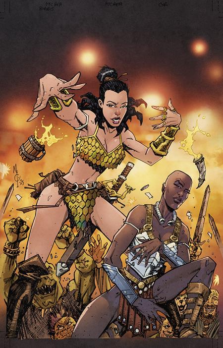 Babs The Black Road South #1 (of 6)  B 3 Copy John Mccrea Unlock Var - Image