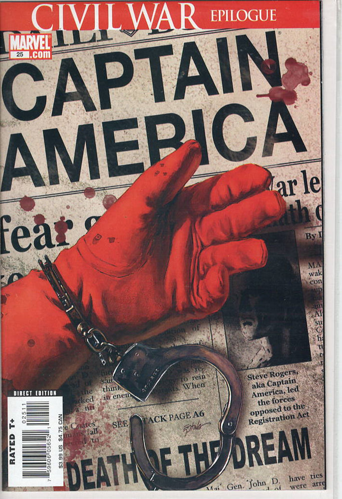 Pre-Owned - Captain America - Pre-Owned Comics - Image - Pop Weasel