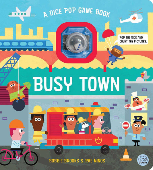 Pop and Find: Busy Town A Dice Pop Game Book image