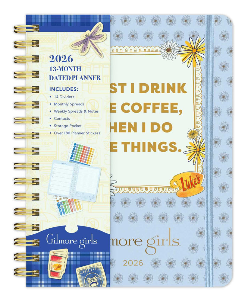 2026 Gilmore Girls 13-Month Weekly Planner image - Novelty - Image - Pop Weasel