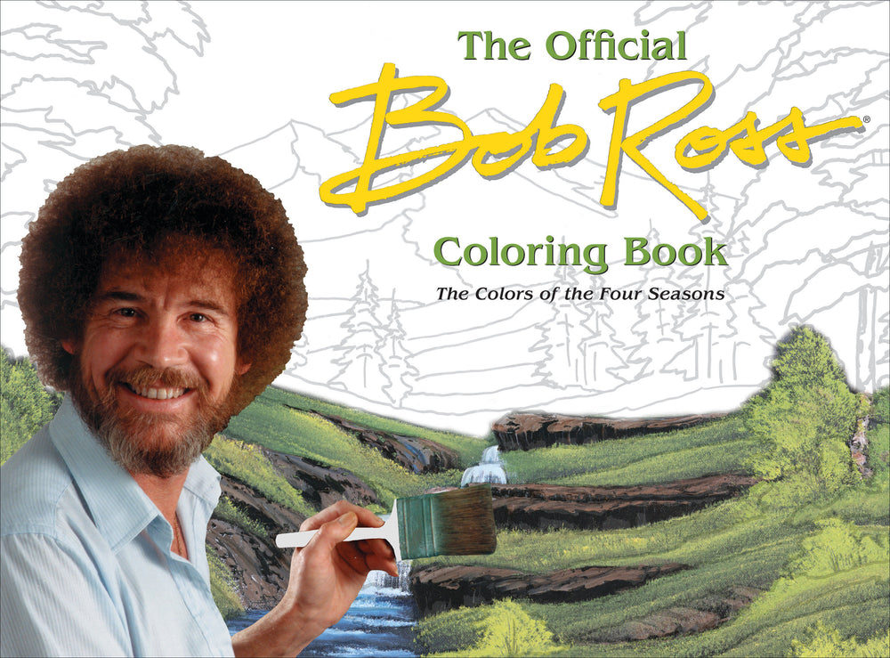 The Official Bob Ross Coloring Book image - Books - Image - Pop Weasel