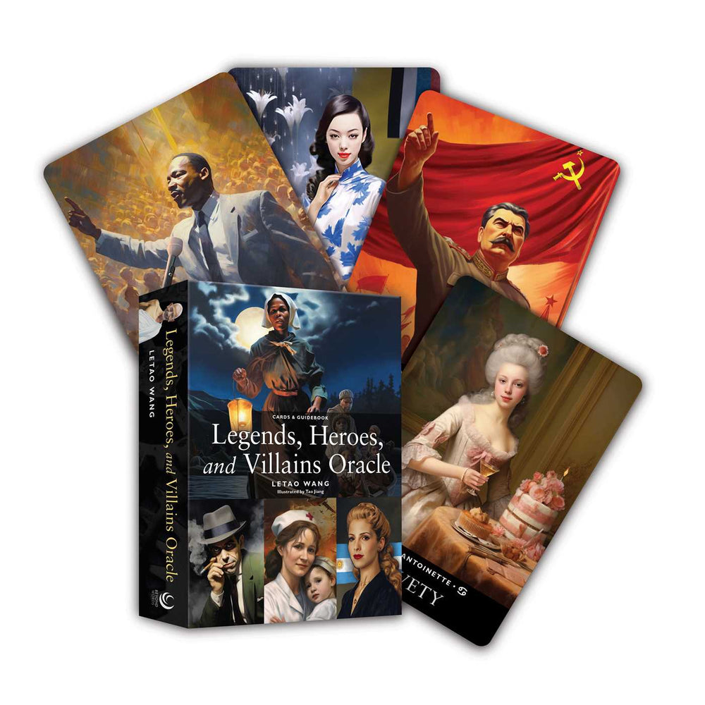 Legends, Heroes, and Villains Oracle A 36-Card Deck and Guidebook image - Cards - Image - Pop Weasel