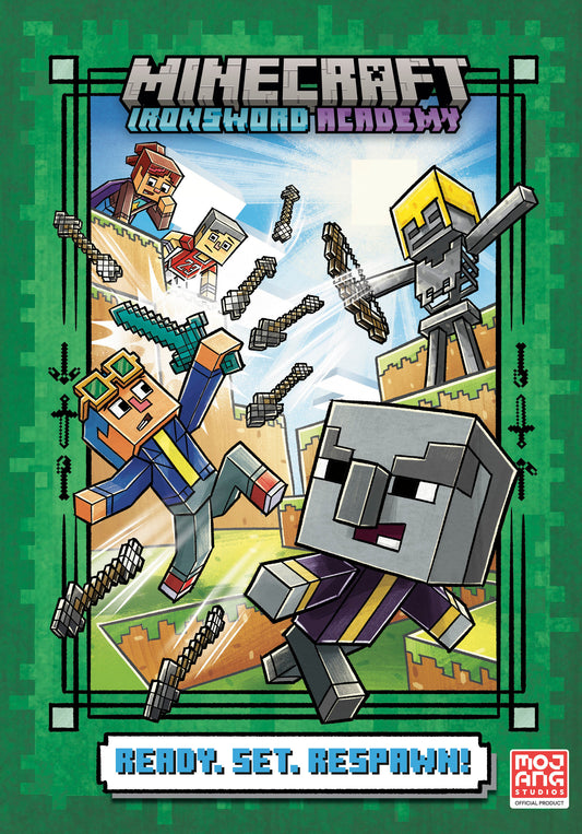 Ready. Set. Respawn! (Minecraft Ironsword Academy #1) | Hardcover image