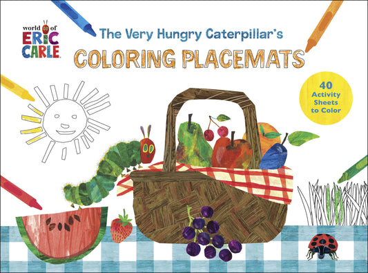 The Very Hungry Caterpillar's Coloring Placemats image