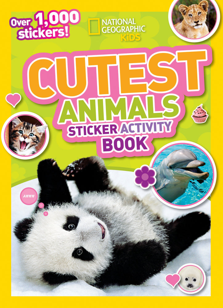 National Geographic Kids Cutest Animals Sticker Activity Book image - Books - Image - Pop Weasel