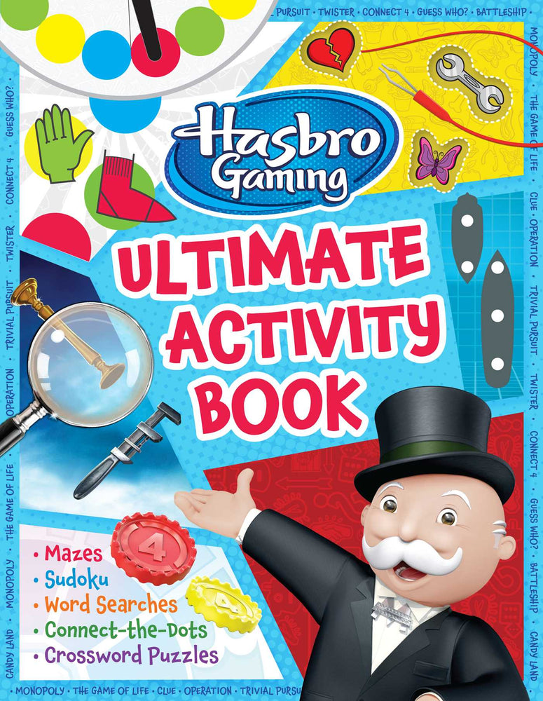 Pop Weasel Image of Hasbro Gaming Ultimate Activity Book - Childrens Books - Image - Pop Weasel