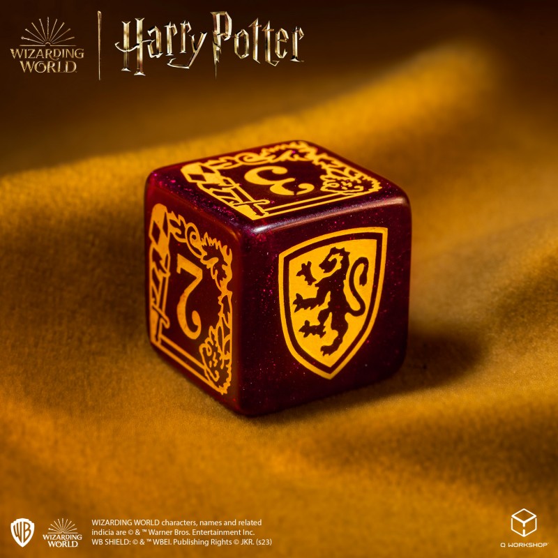Harry Potter. Gryffindor Modern Dice Set - Red - Dice & Accessories - Image - Pop Weasel
