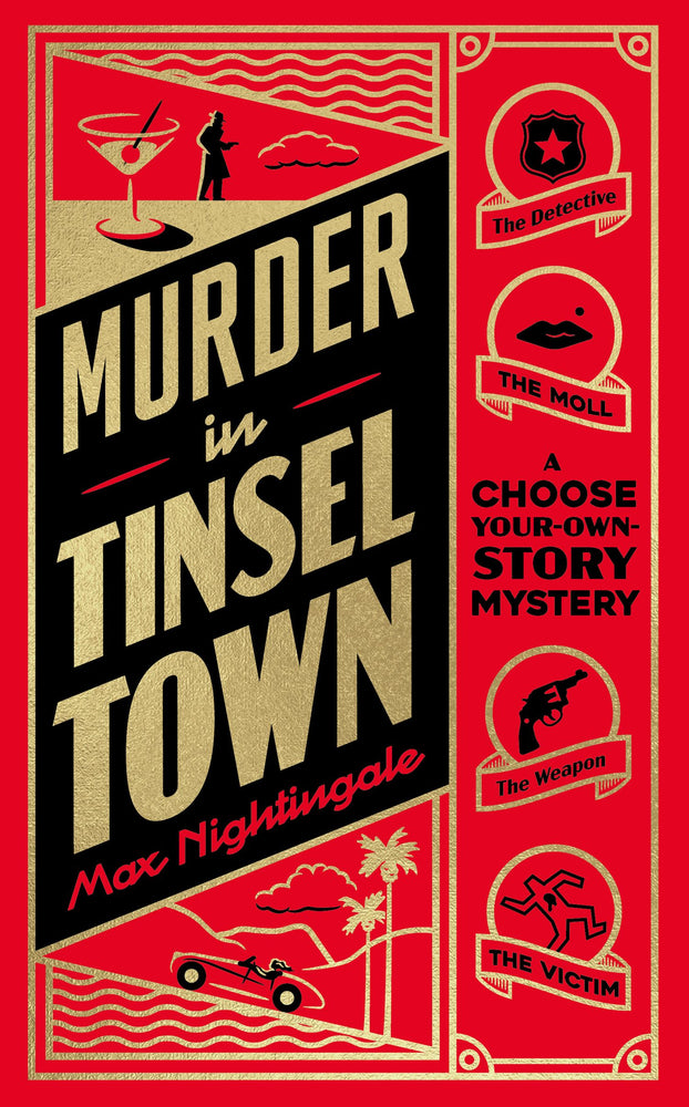 Murder In Tinseltown A Hollywood Era Choose-Your-Own-Adventure Mystery - Hard Cover - Books - Image - Pop Weasel