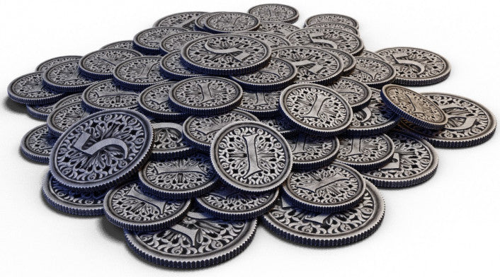 Oathsworn: Into the Deepwood - Metal Coins - Board Games - Image - Pop Weasel