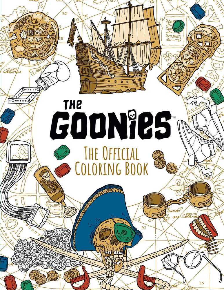 Pop Weasel Image of The Goonies: The Official Coloring Book - Books - Image - Pop Weasel