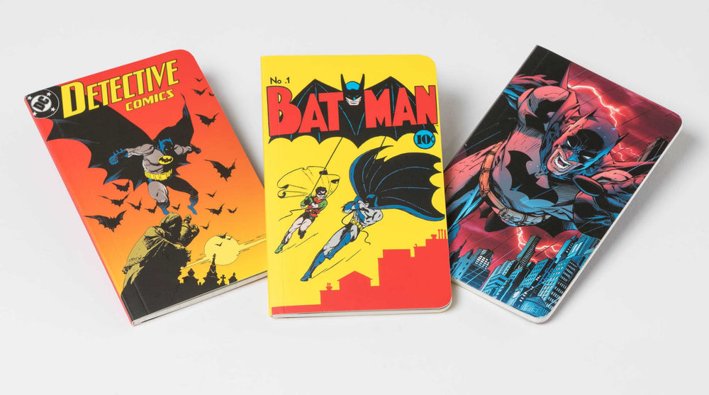 Pop Weasel Image of DC Comics: Batman Through the Ages Pocket Notebook Collection (Set of 3) - Stationery - Image - Pop Weasel