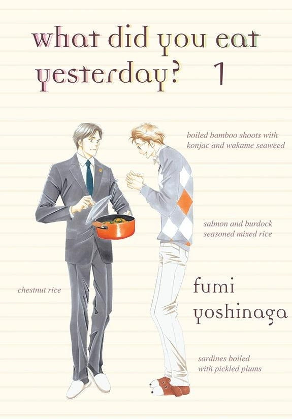 Pop Weasel Image of What Did You Eat Yesterday? Vol. 01 - Manga - Image - Pop Weasel