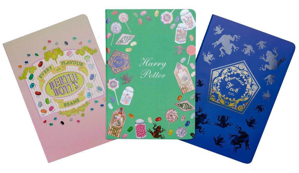 Pop Weasel Image of Harry Potter: Honeydukes Planner Notebook Collection (Set of 3) - Stationery - Image - Pop Weasel