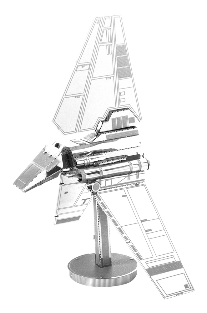 Metal Earth - Star Wars Imperial Shuttle - Kitset Models - Image - Pop Weasel