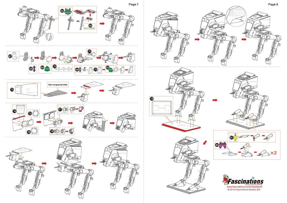 Metal Earth - Star Wars AT-ST Walker - Kitset Models - Image - Pop Weasel