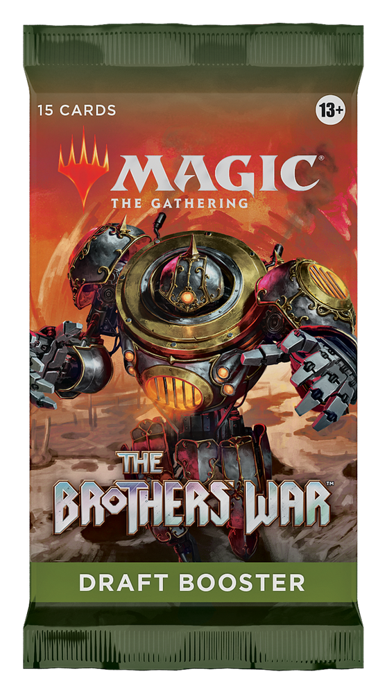Magic The Gathering: The Brothers' War - Draft Booster Pack - CCG - Image - Pop Weasel